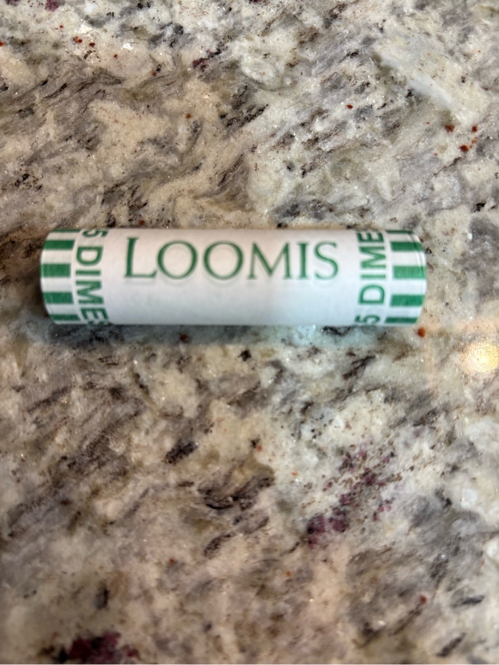 Loomis Coin Roll of 2026 Dimes Uncirculated